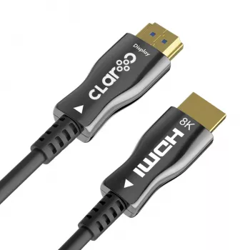 Cabo ótico ativo Claroc HDMI 2.1 AOC 8K 120Hz 50 m