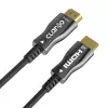 Cabo HDMI 2.1 ótico ativo Claroc PRO-HDMI-21-10M 10m (32.8ft) 8K@60Hz 4K@120Hz 48Gbps nylon entrançado