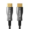 Cabo HDMI 2.1 ótico ativo Claroc PRO-HDMI-21-10M 10m (32.8ft) 8K@60Hz 4K@120Hz 48Gbps nylon entrançado
