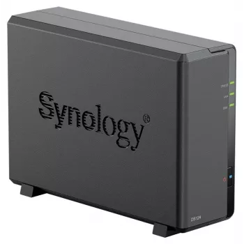 Synology DS124 + 1x HAT3310-12T (12TB) NAS desktop 1 baía