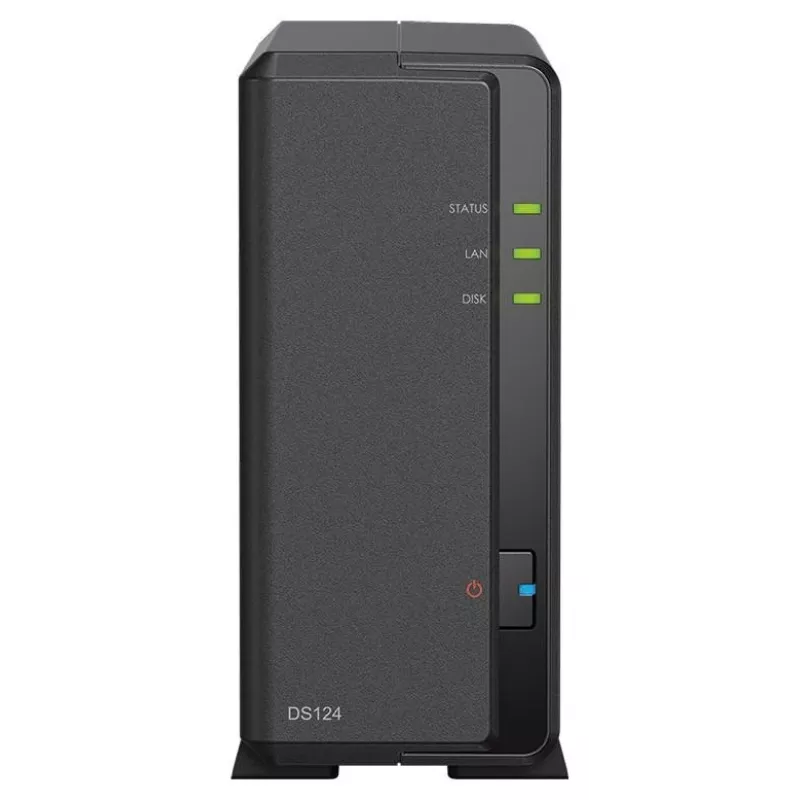 Synology DS124 + 1x HAT3310-12T (12TB) NAS desktop 1 baía