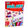LEAN TOYS Kit Criativo de Arte com Película DIY para Colar com Película Brilhante - Design de Flores