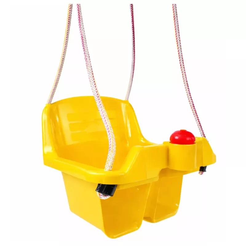 DOREX Baloiço de Balde para Crianças Amarelo 5237