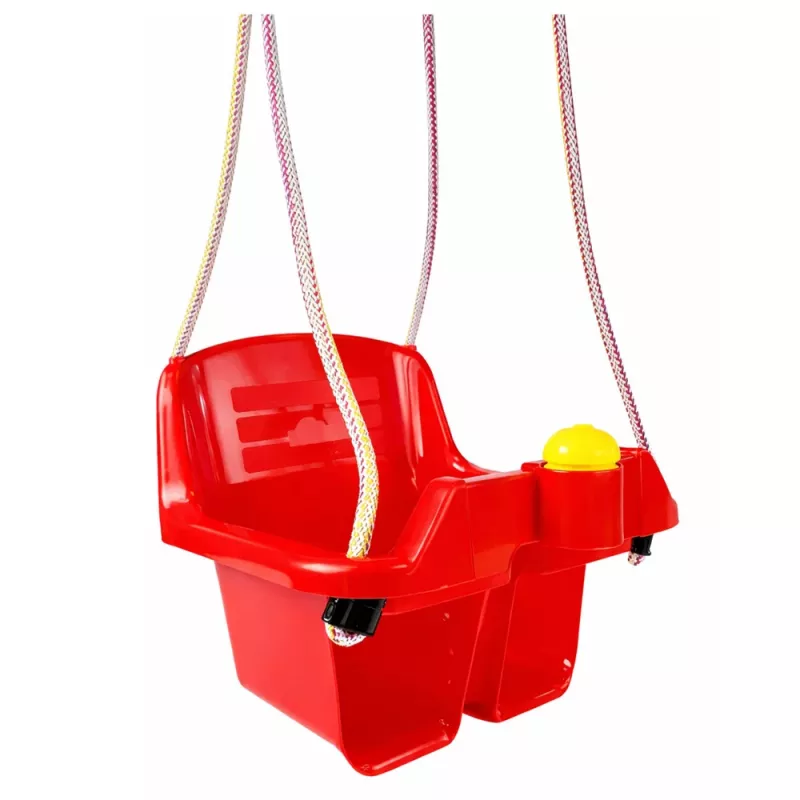DOREX Baloiço de Balde para Crianças Vermelho 5237