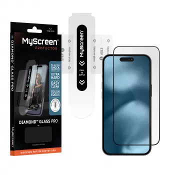 MyScreen Diamond Glass Pro Película de Proteção de Ecrã para Apple iPhone 16 Pro