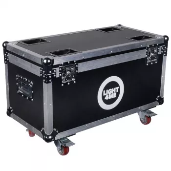 CASE4ME CC80 Mala para cabos - Estrutura de alumínio, placas de ABS, Preto, com fecho, com divisórias
