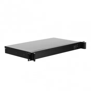 NETRACK NP5106 Chassis de servidor 1U, Mini-ITX, 4x 3,5 polegadas Hot-Swap, 2x 2,5 polegadas internas, preto