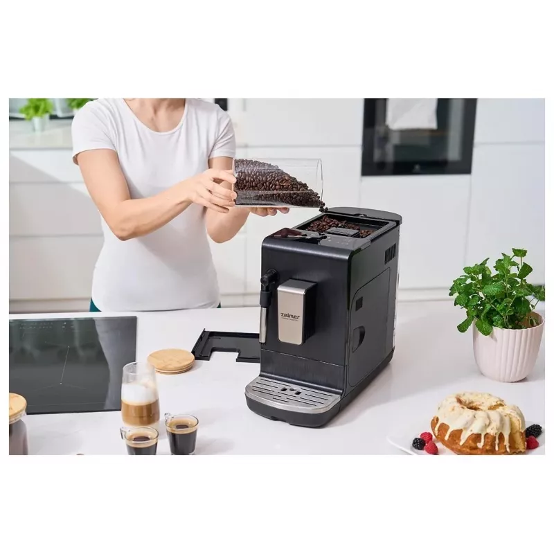 Zelmer Compact Maestro ZCM8110 Máquina de café expresso, Preto, 1050 W, 15 bar