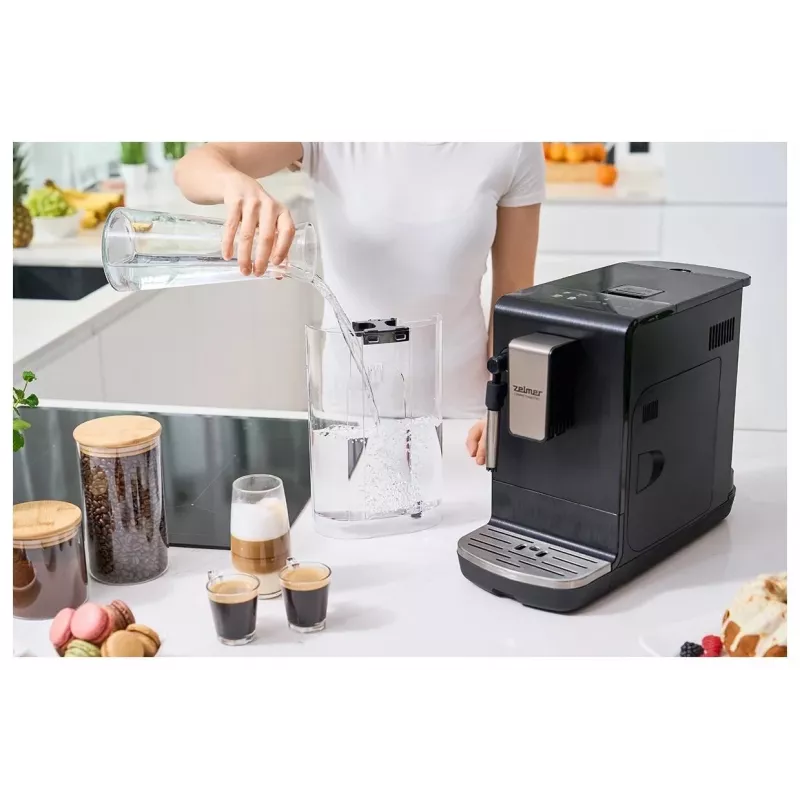 Zelmer Compact Maestro ZCM8110 Máquina de café expresso, Preto, 1050 W, 15 bar