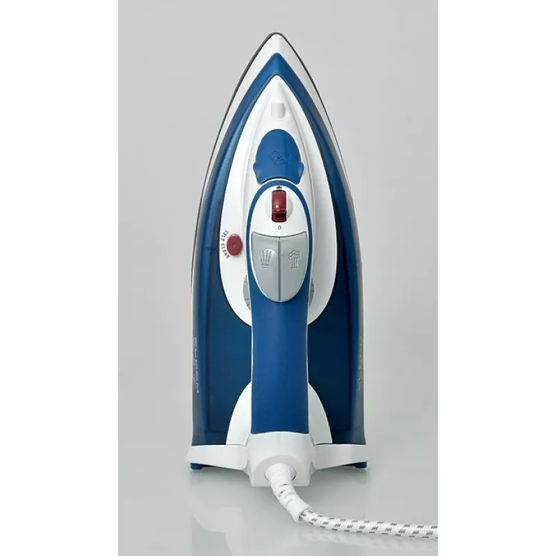 Eldom DA36 Ferro de engomar a vapor com pressão - Azul, 2200W, base cerâmica