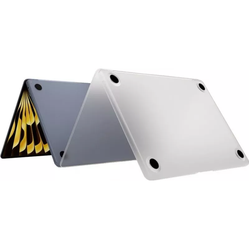 Next One SafeGuard Capa rígida transparente para MacBook Air 13 M2 / M3 Fog