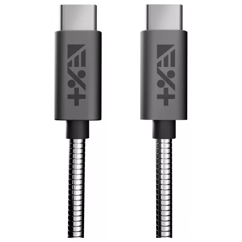 NEXT ONE Cabo USB-C para USB-C 1,2 m Space Gray