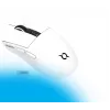 AQIRYS Zephyr rato gaming sem fios, 2,4 GHz + Bluetooth, 26000 DPI, branco