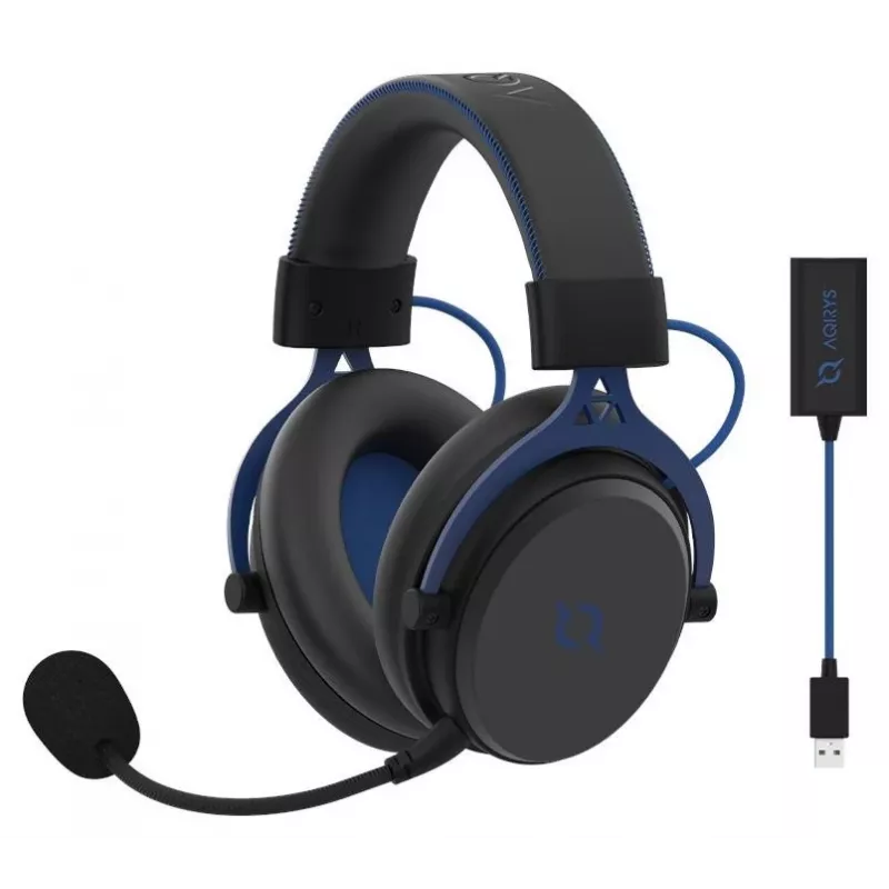 AQIRYS Sirius Pro 7.1 Headset gaming preto