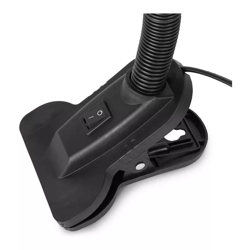 Avide Basic Clipbar Max 60W Candeeiro de Secretária com Mola Preto