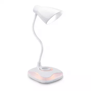 Avide Candeeiro de Secretária LED com Função de Luz Noturna USB 3,2W Regulável