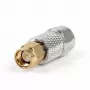 Poynting A-ADPT-046 Adaptador Coaxial RF Ficha SMA para Conector Fêmea N