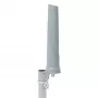 Antena Wi-Fi M2M omnidirecional Poynting A-OMNI-0702-V1-01, cinzento, N-Type, 8 dBi