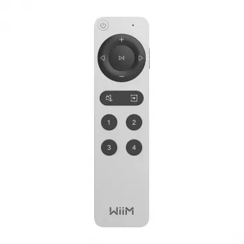 Comando de voz WiiM Voice Remote 2 prateado