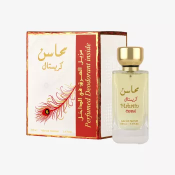 Lattafa Mahasin Crystal Eau de Parfum para mulher 100 ml