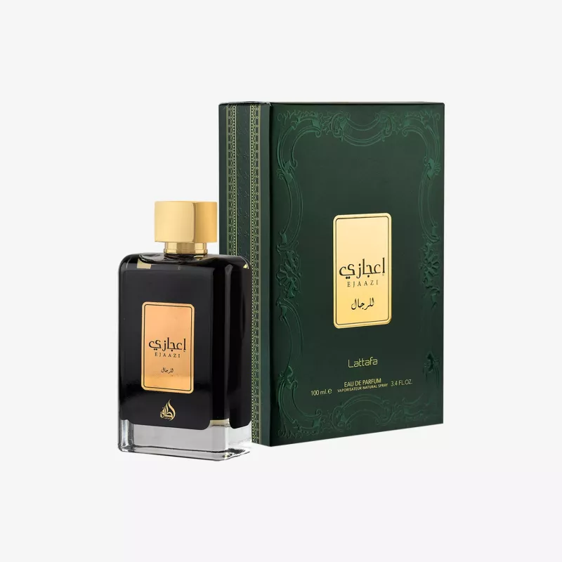 LATTAFA Ejaazi Eau de Parfum Spray 100ml Unissexo Fragrância Amadeirada Âmbar