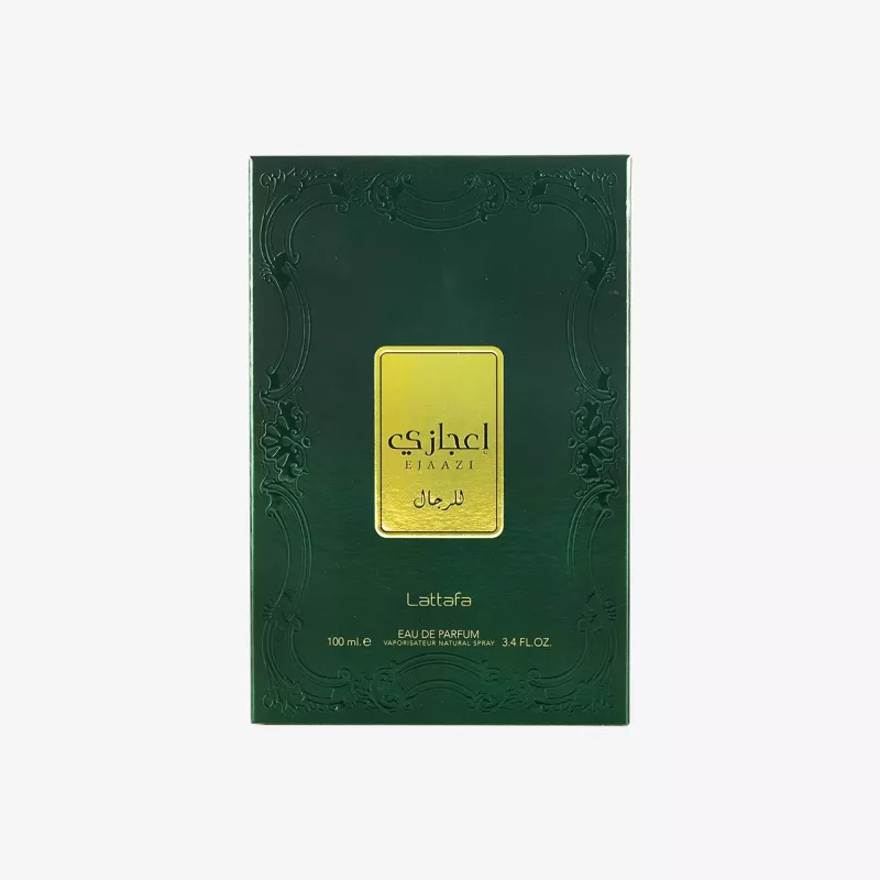 LATTAFA Ejaazi Eau de Parfum Spray 100ml Unissexo Fragrância Amadeirada Âmbar