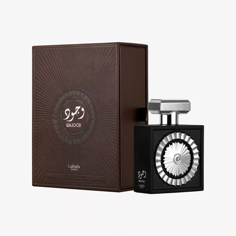 Lattafa Pride Wajood Eau de Parfum 100ml Unissexo Amadeirado Aromático Aquático Spray