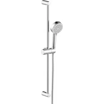 Oras Optima conjunto de chuveiro 700mm chuveiro de mão 3 jatos cromado