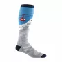 Darn Tough Heady Yeti OTC Midweight with Cushion meias de lã merino - cinzento, tamanho L