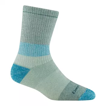 Darn Tough Mountaineering Micro Crew Heavyweight Full Cushion meias para mulher - Reed, tamanho L
