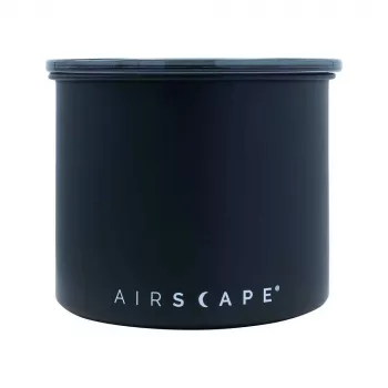 Recipiente aromático Airscape® em aço inoxidável pequeno, preto mate