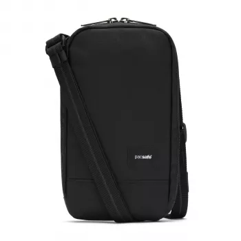 Bolsa transversal Pacsafe RFIDsafe Tech Preta