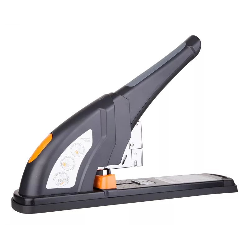Deli Agrafador Heavy Duty Preto - Material de Escritório