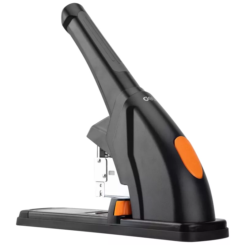 Deli Agrafador Heavy Duty Preto - Material de Escritório
