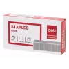 Deli ESSENTIAL Agrafos 24/6, 1000 Unid., Aço Galvanizado, Prateado