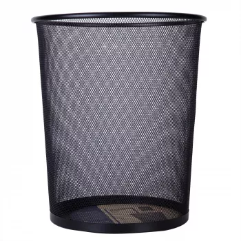 Deli Cesto de Lixo em Rede 18L Preto