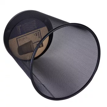 Deli Cesto de Lixo em Rede 18L Preto
