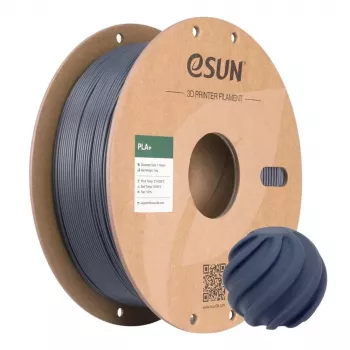 ESUN PLA+ 1,75mm cinzento 1kg filamento para impressora 3D