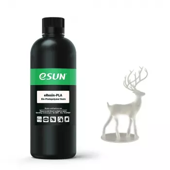 ESUN ERESIN-PLA-T1000G 1 kg resinas UV vegetais transparentes para impressão 3D