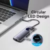 VENTION USB-C docking station 10-em-1 8K 30Hz 100W PD com ecrã LED