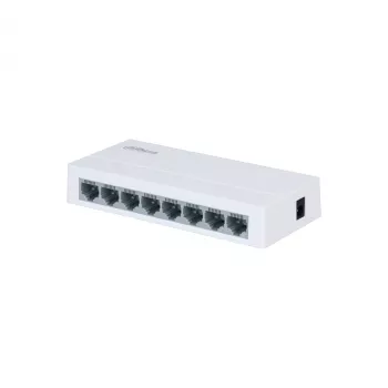 DAHUA PFS3008-8ET-L-V2 Switch de Secretária Não Gerido, 8x RJ45 10/100Mbps (sem PoE)