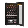 Haier HWS34GGH1 Wine Bank 50 Série 3 Garrafeira com compressor de instalação livre preto 34 garrafas