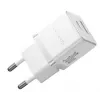 Carregador de parede Baseus Palm 30W USB-C USB-A Branco Ficha EU