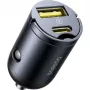Carregador de parede Baseus Tiny Star 30W USB-A USB-C Preto