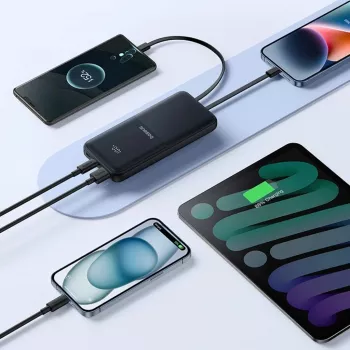Power bank Baseus Lipow 10000 mAh 22.5W Preto