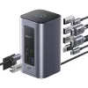 Hub USB-C Baseus Air Spacemate 12 em 1, 2x HDMI 4K@60Hz, 2x USB-C 10Gbps, 2x USB-A 5Gbps, 2x USB-A 480Mbps, RJ45, SD/microSD, USB-C PD, Cinzento