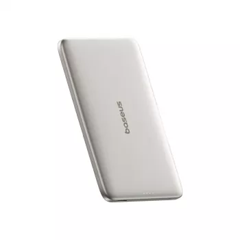 Power bank magnética Ultra-Slim Baseus PicoGo AM41 5000 mAh 20W Cinzento titânio