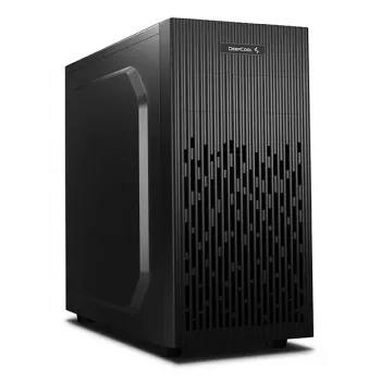 Torre Micro-ATX Deepcool MATREXX 30 com fonte de alimentação de 500W, janela em acrílico, preta