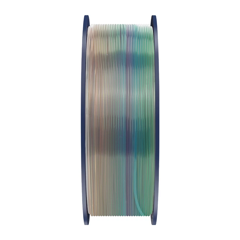 Filamento SUNLU PLA Transparent Rainbow 1,75 mm 1 kg para impressora 3D