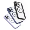 Capa tipo carteira Dux Ducis Skin X Pro com MagSafe para Apple iPhone 15 Pro Max, preto
